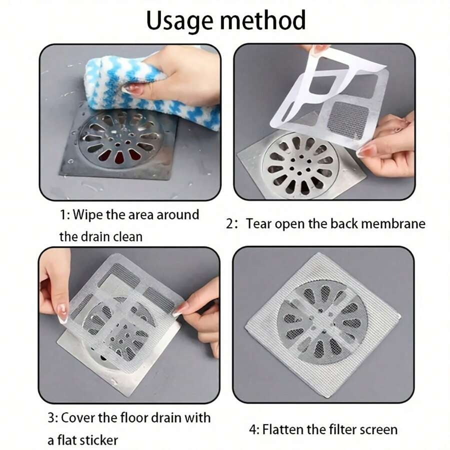 Multifunctional Net Sticker Drainer Net For Bathroom - Kitchen Etc
