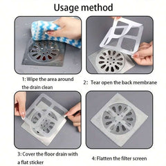 Multifunctional Net Sticker Drainer Net For Bathroom - Kitchen Etc