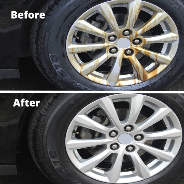 Hgkj-18-60ml Car Paint Wheel Iron Powder Rust Remover Car Logo Rust Spray Cleaner Repair Refurbising Accessories