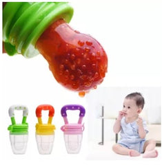 Baby Fruit Pacifier | Fresh Fruit Feeder, Teething & Nibbler Toy For Infant | Safe Silicone Pacifier (random Color)