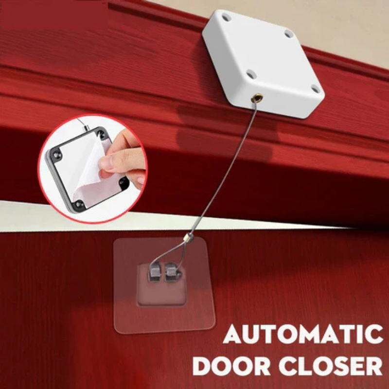 Automatic Door Closer Punch-free Automatic Door Closer Multifunctional Automatic Door Closer