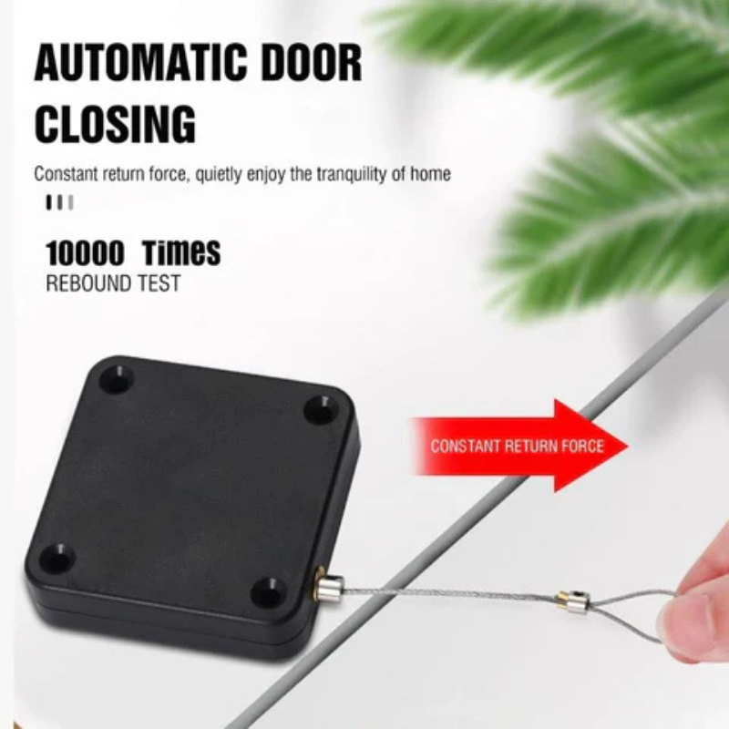 Automatic Door Closer Punch-free Automatic Door Closer Multifunctional Automatic Door Closer