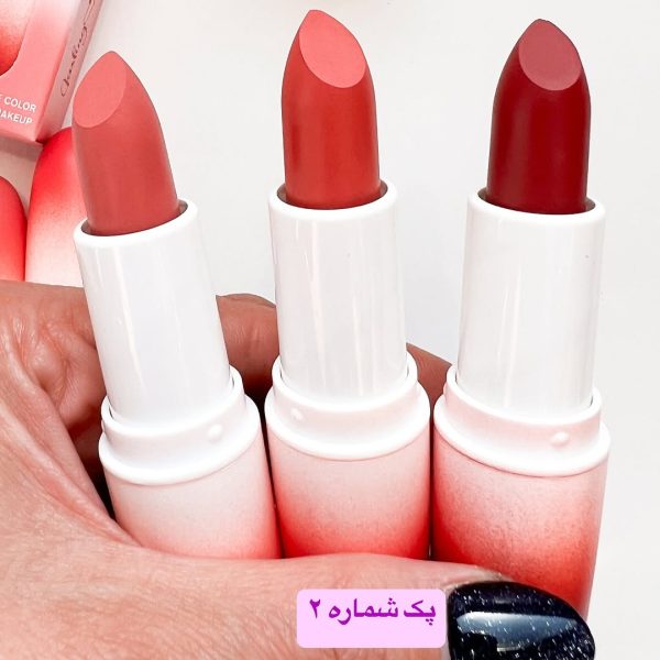 Color Castle High Coverage & Long Lasting Lipstick [pack Of 3] | Color Castle Lipsticks Pack