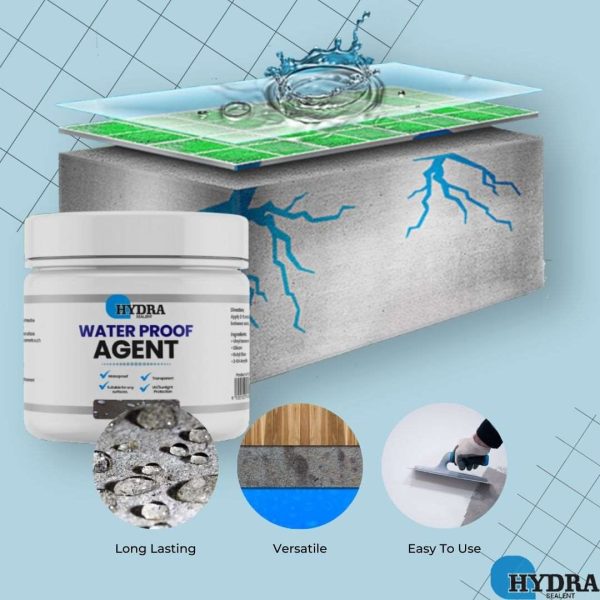 Hydra Waterproof Agent 250 Gm | Best Quality Waterproof Agent | Waterproofing Agent For Wall & Floor -without Brush